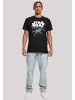 F4NT4STIC T-Shirt Star Wars The Last Jedi X Wing in schwarz