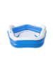 Bestway Family Pool Backyard Oasis™ 213 x 206 x 69 cm, eckig in Blau ab 0 Monate