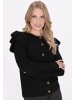 DreiMaster Vintage Cardigan in Schwarz