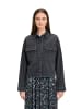 BETTY & CO Jeansjacke mit aufgesetzten Taschen in Dark Grey Denim