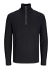 Jack & Jones Gemütlicher Pullover für kühlere Tage, mit Rundhalsausschnitt. in Schwarz