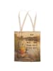 Mr. & Mrs. Panda Tasche Otter Pommes Design mit Spruch in Weiß