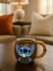 Lilo & Stitch Disney Lilo & Stitch 3D Tasse Coconut Kaffeetasse Becher 400 ml in braun