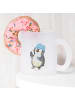 Mr. & Mrs. Panda Teetasse Pinguin Duschen ohne Spruch in Transparent