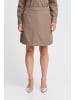 b. young BYMMMIDDE SHORT SKIRT - A-Linie in Walnut Melange