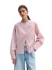 Marc O'Polo Geraffte Bluse loose in Light Pink