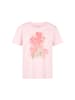 MARC CAIN Baumwollshirt mit Applikation in Rot