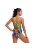 Funkita The Glitch Schwimmanzug Diamond Back in bunt