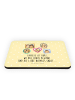 Mr. & Mrs. Panda Pinnwand Magnet Igel Familie mit Spruch in Gelb Pastell