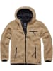 Brandit Fleecejacke/Fleecepullover "Teddyfleece Worker Jacket" in Khaki