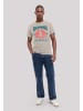 F4NT4STIC T-Shirt California skull summer vibes in sand