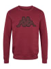 Kappa Sweatshirt Airvit in Red Dahlia
