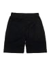 Forbest Kurze Basic Sport Sweat Shorts in Schwarz