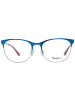 Pepe Jeans Damen Optische Fassungen Rund Blau