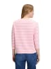 BETTY & CO Ringelshirt mit U-Boot-Ausschnitt in Rot/Weiß
