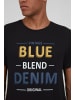 BLEND T-Shirt BHArtur in Nachtschwarz