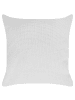 Beliani Chaiselongue RIOM in Weiß/Schwarz - (W) 156 x (H) 75 x (L) 77 cm