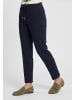 Olsen Hose in Dark Navy