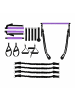 relaxdays Pilates Bar Kit in Lila