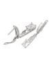 faina Earrings in Silver