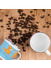 Mr. & Mrs. Panda Emaille Tasse 50. Hochzeitstag Goldene Hochzeit... in Sky Blue