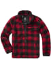 Brandit Fleecejacke/Fleecepullover "Teddyfleece Jacket" in Rot