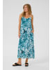 Kaffe Kleid KAthora Regular fit in Teal Leopard Print
