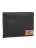 Camel Active California Geldbörse Leder 12,5 cm in schwarz