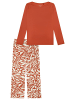 Schiesser Schlafanzug Selected Premium in Terracotta