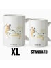 Mr. & Mrs. Panda Becher Hund Australien Shepherd ohne Spruch in Weiß
