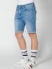 KOROSHI Bermuda Cowboy Strecth Regular Fit in blau