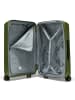 D&N Travel Line 4700 4 Rollen Kofferset 3-teilig mit Dehnfalte in olive green