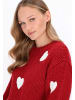 myMo Sweater in red white