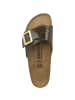Birkenstock Sandale Catalina Cushion Buckle Synthetik schmal in braun