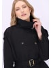 DreiMaster Women Coat in black
