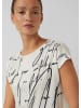s.Oliver T-Shirt in 02D7_creme