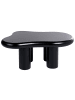 Beliani Couchtisch ONDLE in Schwarz - (W) 100 x (H) 40 x (L) 70 cm
