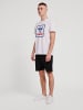 Hummel Hummel T-Shirt Hmlisam Herren in WHITE/BLUE/RED