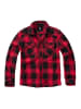 Brandit Brandit Unisex Checkshirt Kids in red/black