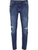 2Y Premium Tapered Jeans in blue