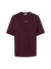 Shirt in aubergine