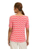 Betty Barclay Casual-Shirt mit Tunnelzug in Red/Rosè