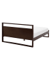 Beliani 3-tlg Doppelbett GIULIA in Braun