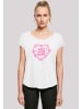F4NT4STIC T-Shirt Unabhängige Frau Not Your Babe Frauentag in weiß