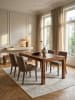 KADIMA DESIGN Esszimmertisch MUMBAI 160x80x76 cm Massivholz Esstisch in Massivholz