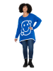 Angel of Style Pullover in blau