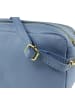 Toscanto Leder Umhängetasche Toscanto Tasche hellblau ca. 22cm