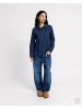 Smith&Soul Lyocell Denim Shirt Collar Blouse in Dark Denim