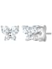 Glanzstücke München Ohrringe Schmetterling aus Sterling Silber mit Zirkonia in silber