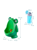 relaxdays 2tlg. Kinder-Urinal-Set "Frosch & Elefant" in Mehrfarbig